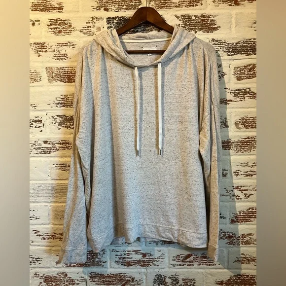 Lou & Grey Cream Speckled Hoodie Size XL - Picture 2 of 8